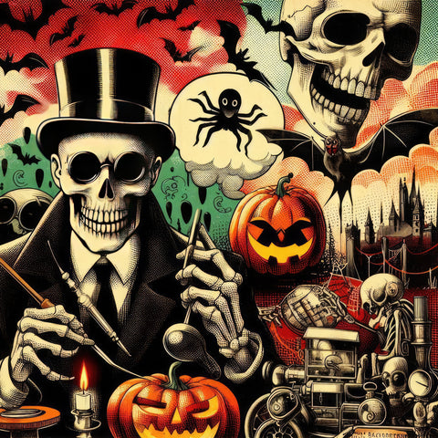 Halloween Pop Art Paper 7