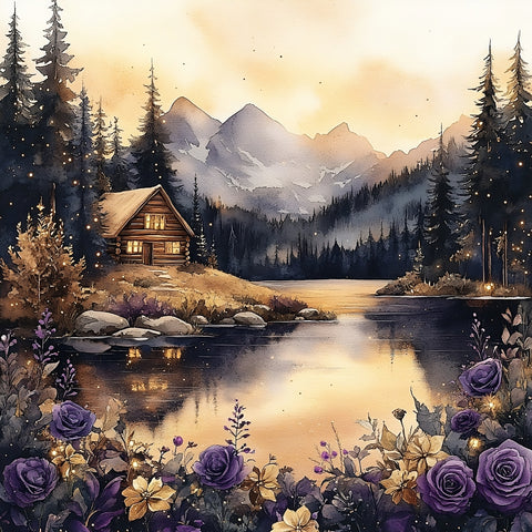 Purple Autumn Paper 8