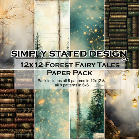 Forest Fairy Tales 12x12 Paper Pack