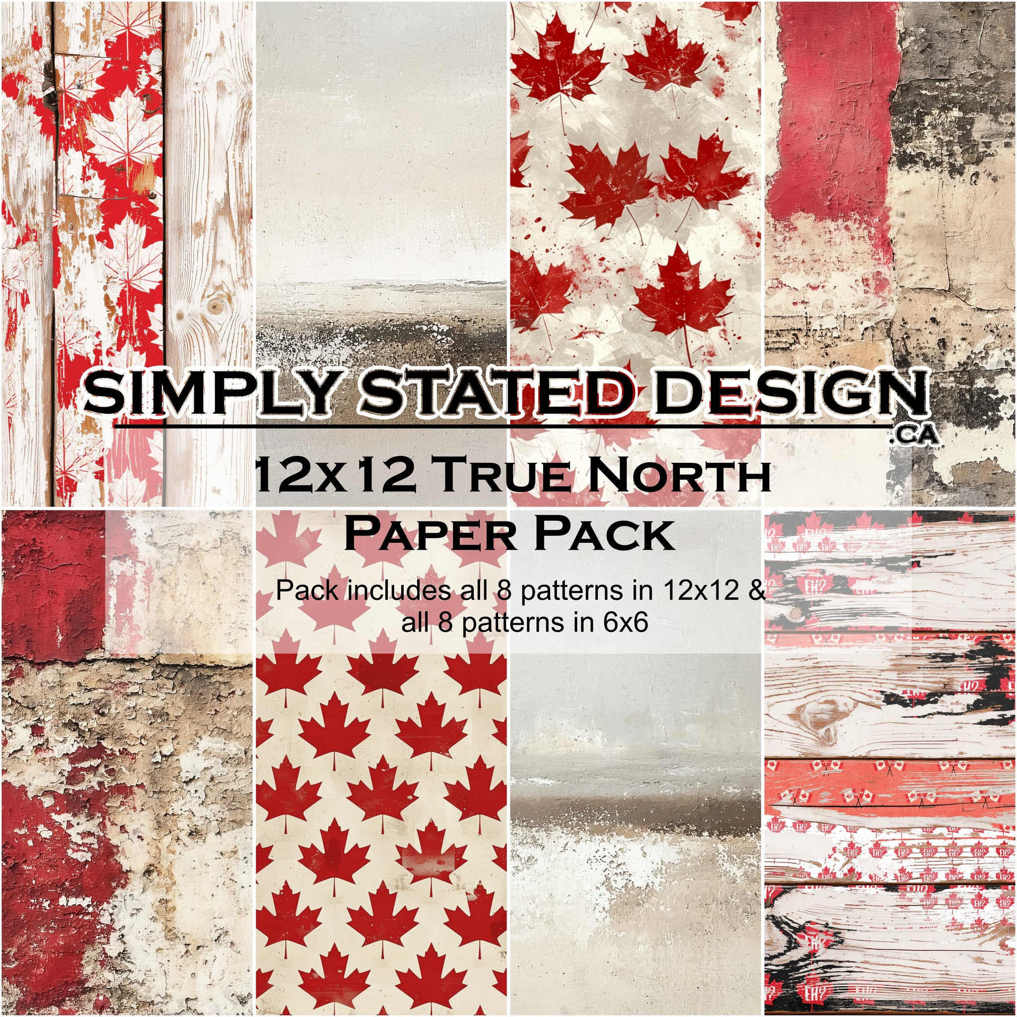 True North 12x12 Paper Pack
