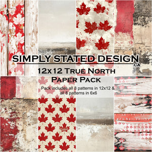 True North 12x12 Paper Pack