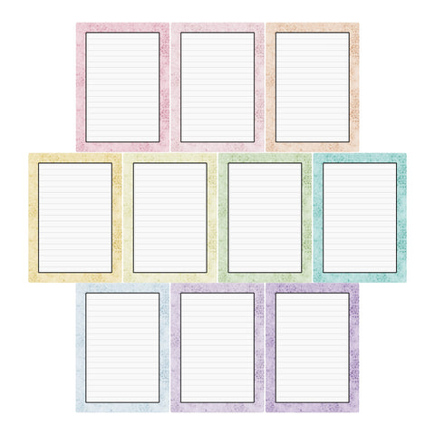 Pastel Grunge Journal Card Ephemera