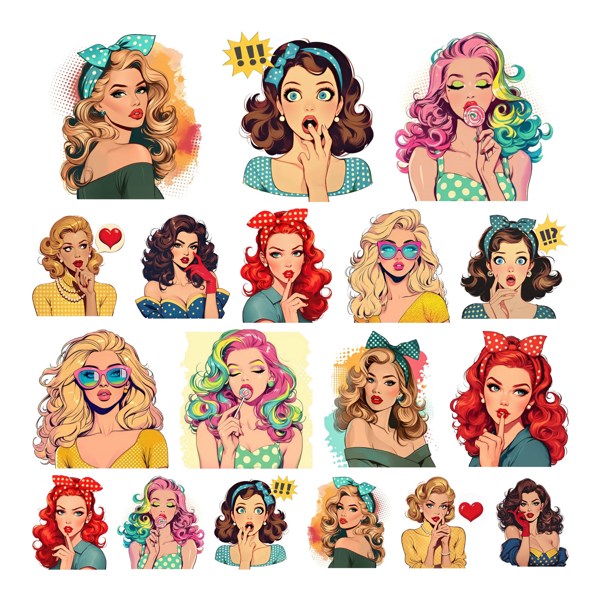 Pop Art Babes Ephemera