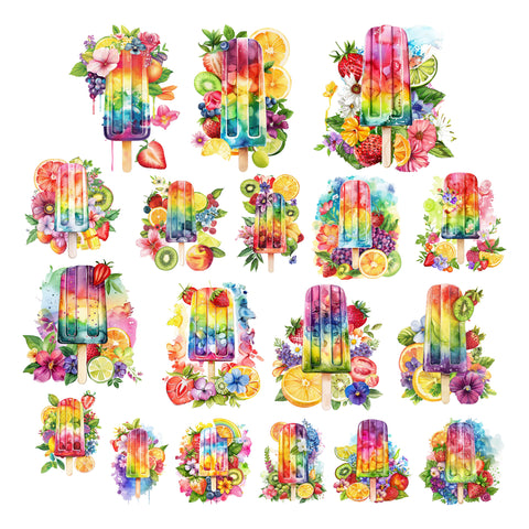 Popsicles Ephemera Pack