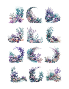 Purple Coral Ephemera