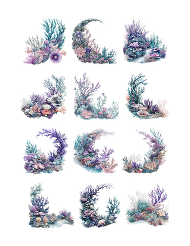 Purple Coral Ephemera