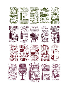Wine Country Sentiments Ephemera