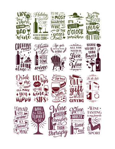 Wine Country Sentiments Ephemera
