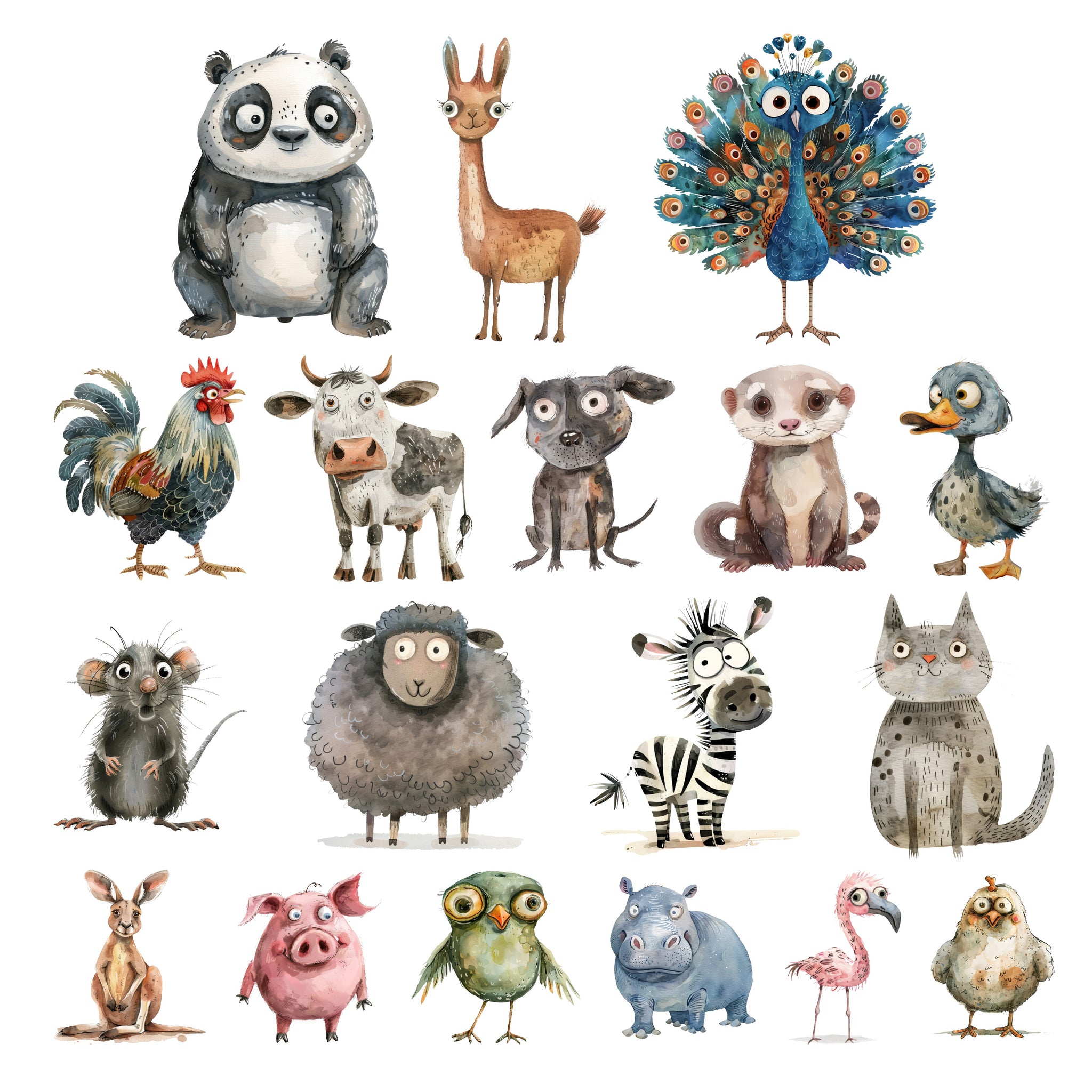 Silly Animals Ephemera