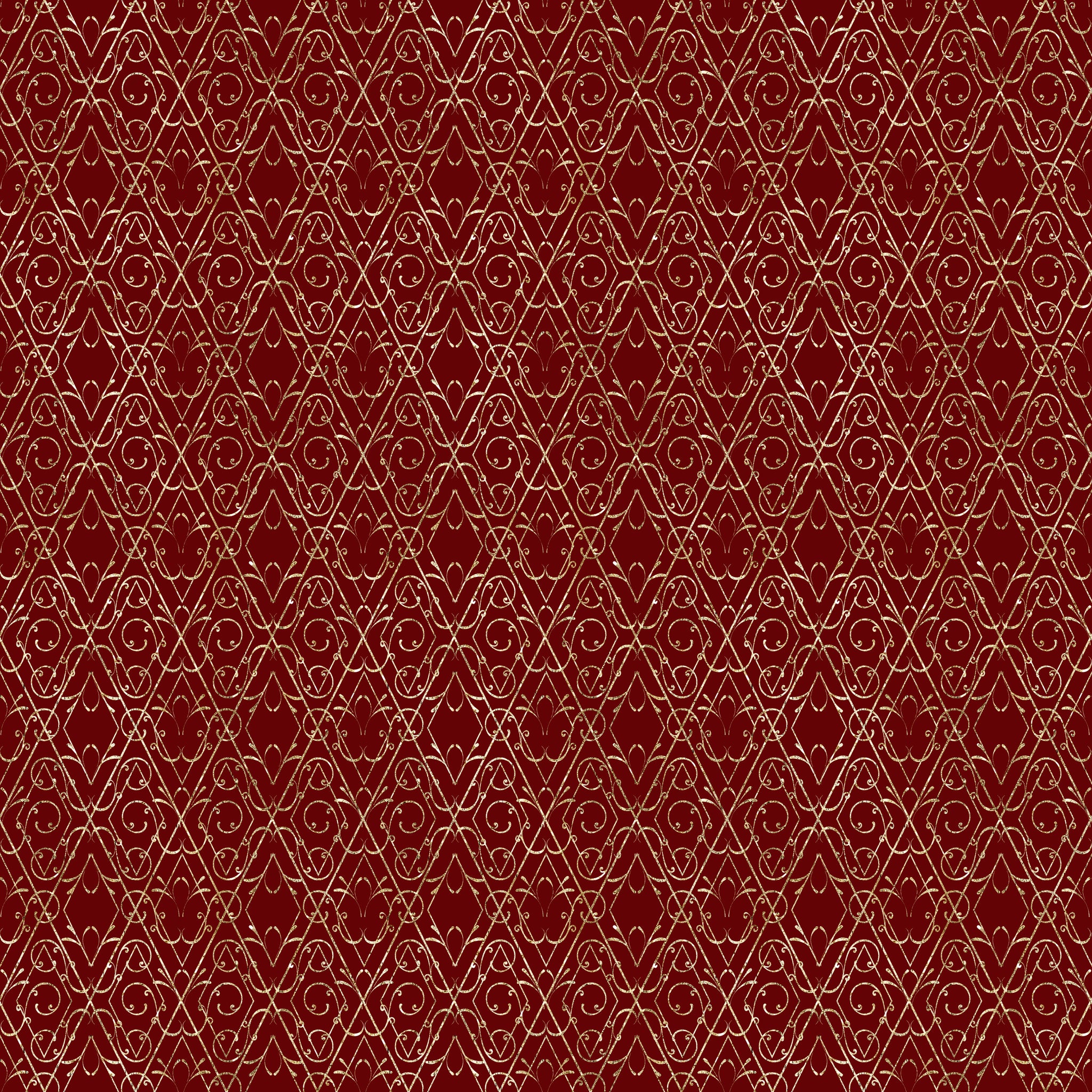 Victorian Christmas Solid Paper 4