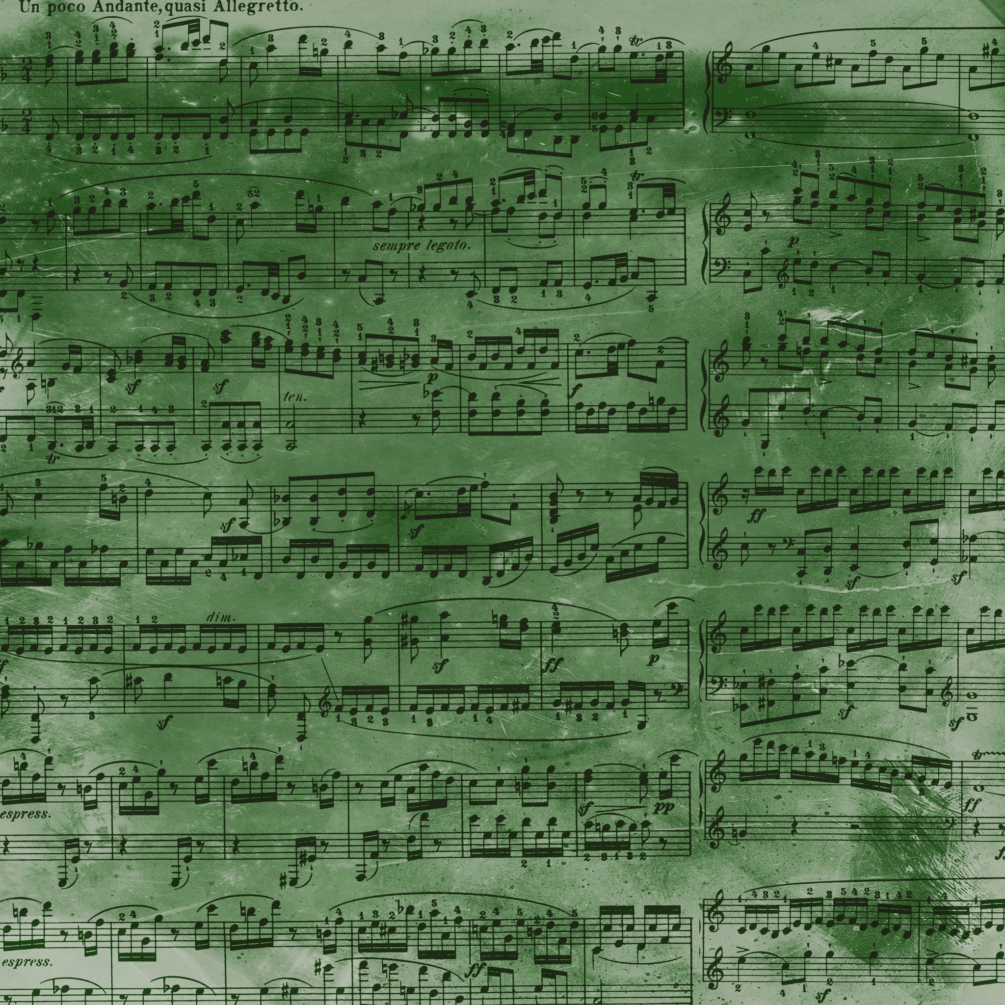 Christmas Music Solid Paper 4