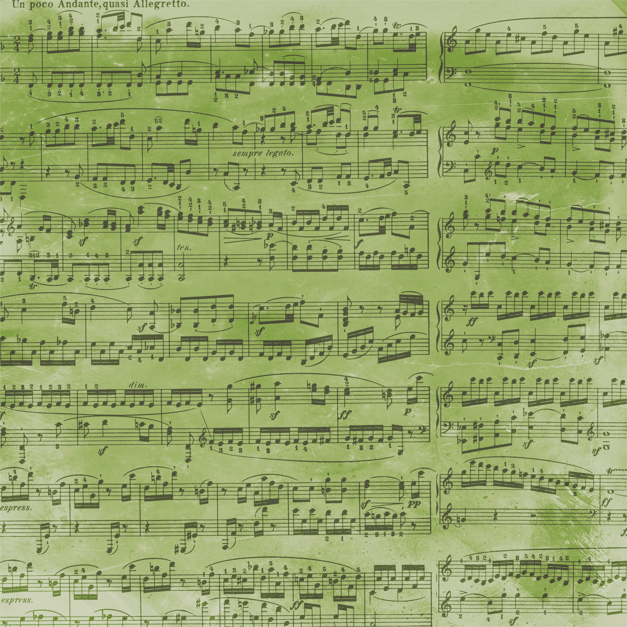 Christmas Music Solid Paper 5