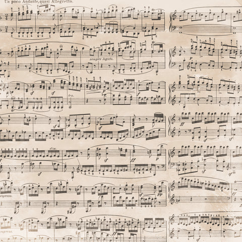 Christmas Music Solid Paper 6