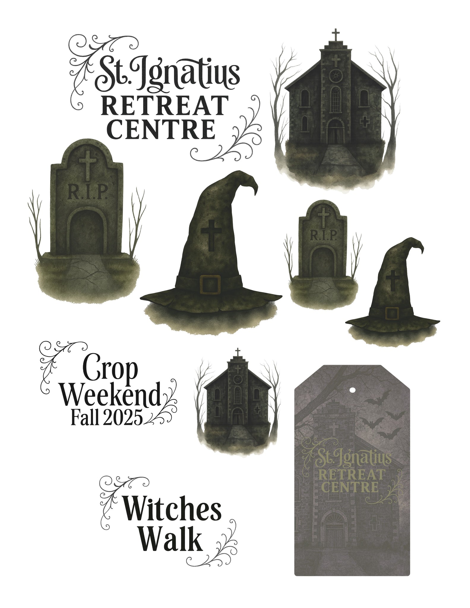 Spooky Crop Weekend Ephemera