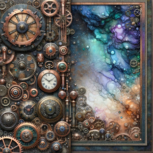 Steampunk Sky Paper 2