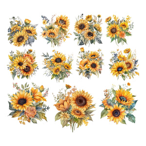 Sunflowers Ephemera Pack