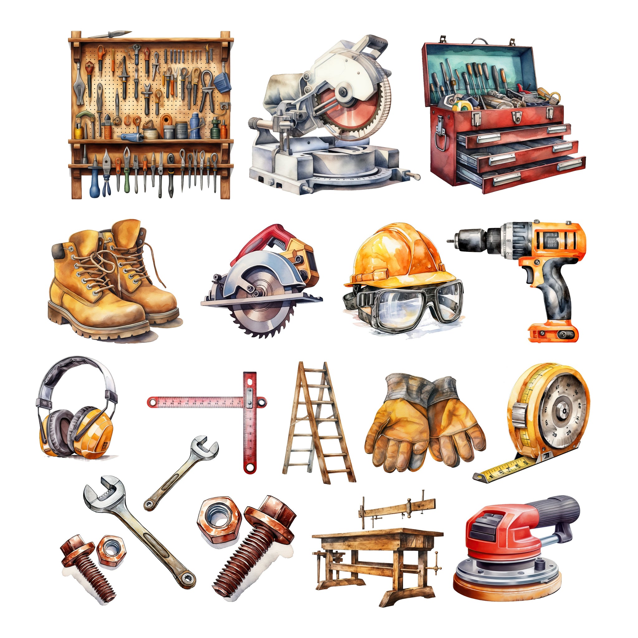 Tools Ephemera Pack