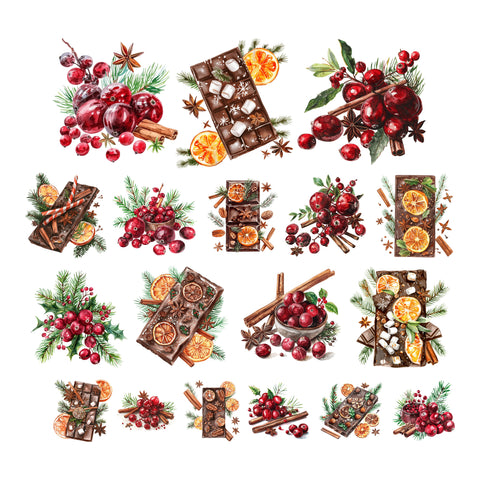 Christmas Citrus Treats Ephemera