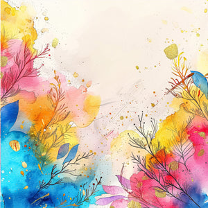 Bright Florals Paper 2