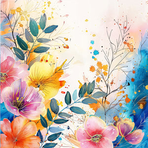 Bright Florals Paper 7