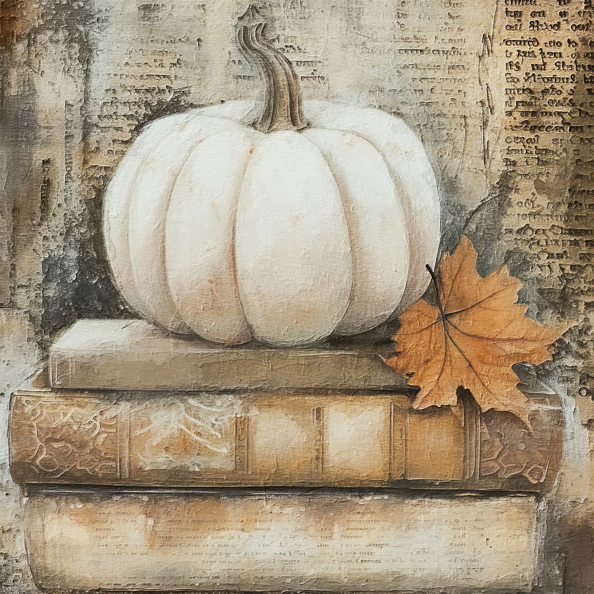 Rustic Pumpkins Paper 8