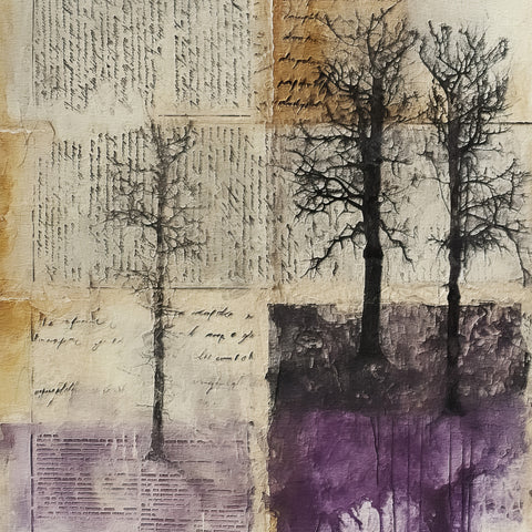 Purple Grunge Paper 8