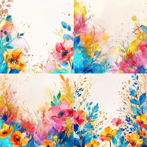 Bright Florals Paper 9