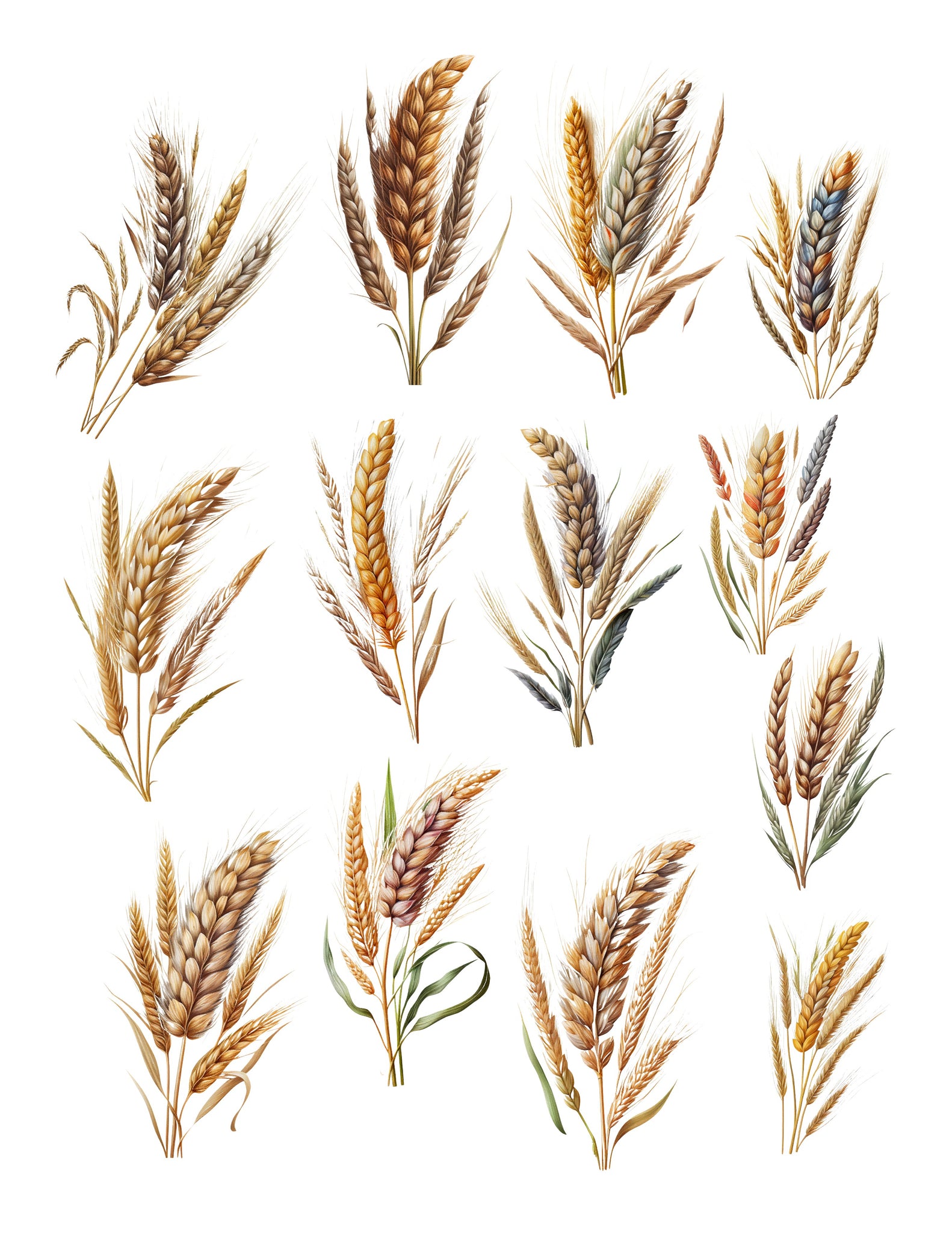 Field of Gold Wheat Ephemera