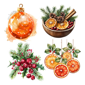 Christmas Citrus XL Ephemera