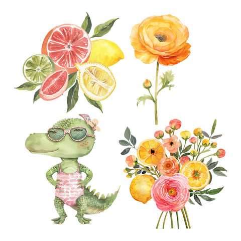Sweet Summer Florals XL Ephemera