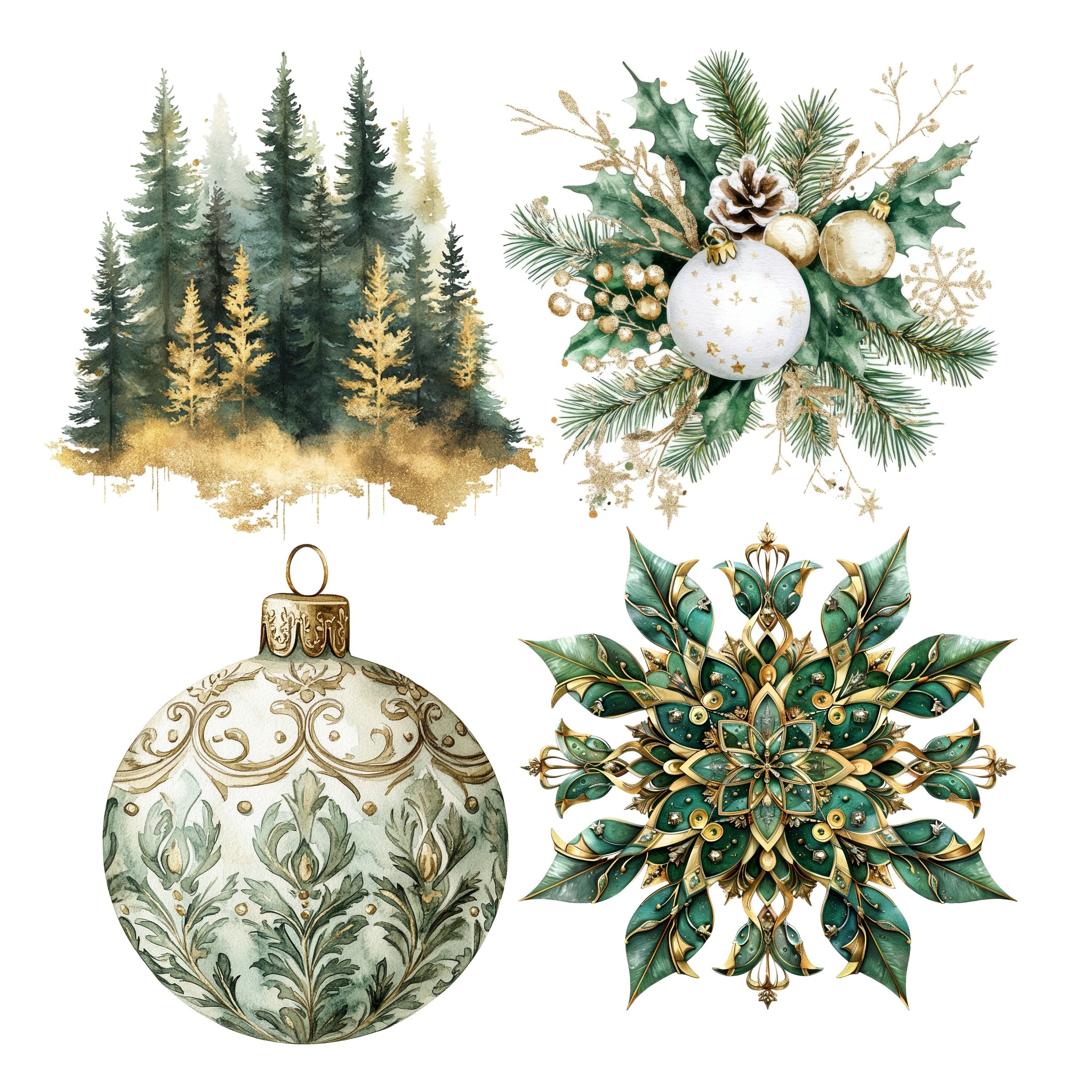 Golden Evergreen XL Ephemera