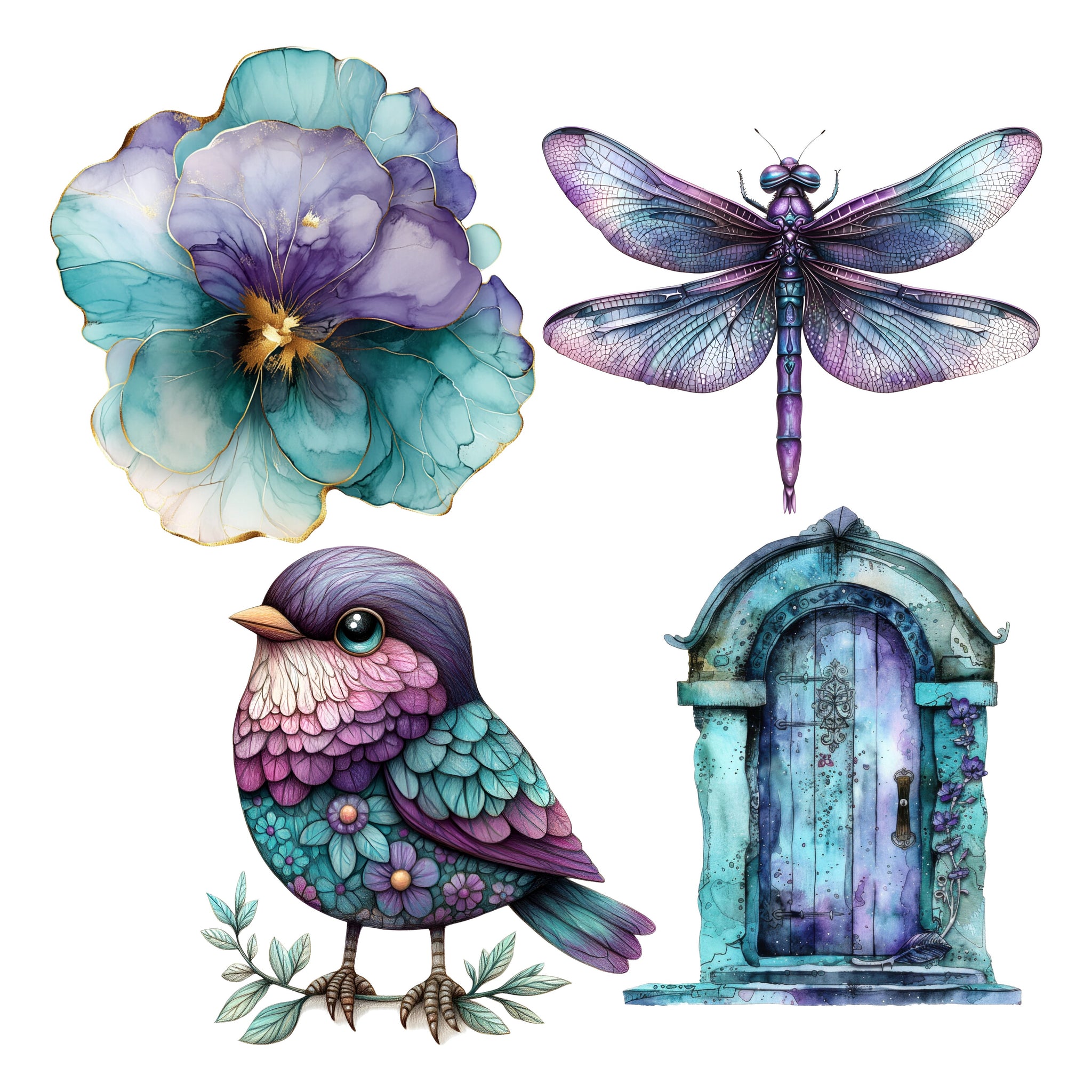 Amethyst Garden XL Ephemera