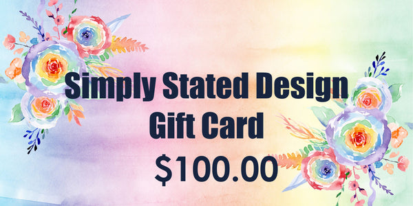 Simply Stated Design Gift Card