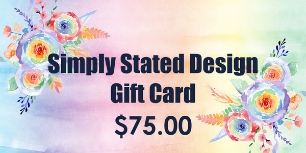 Simply Stated Design Gift Card