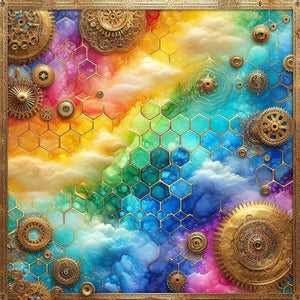 Rainbow Clouds Paper 1