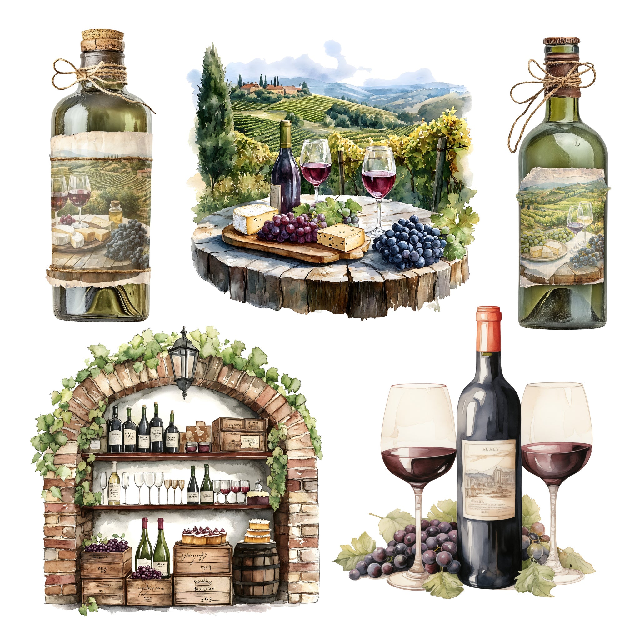 Wine Country XL Ephemera