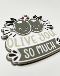 Olive You So Much Die Cut