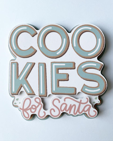 Cookies For Santa Die Cut