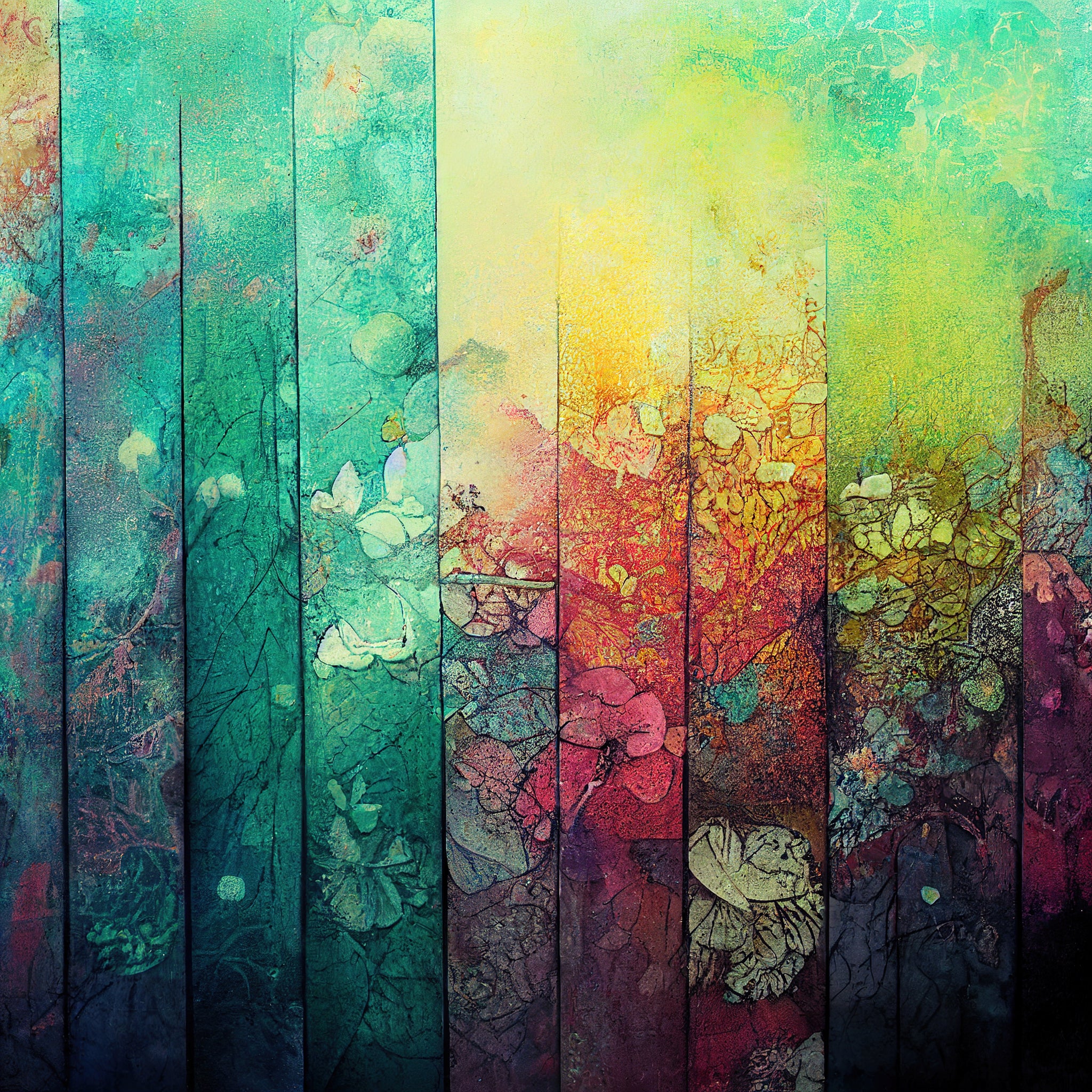 Bright Vintage Florals Paper 3
