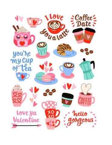 Valentine Coffee Ephemera