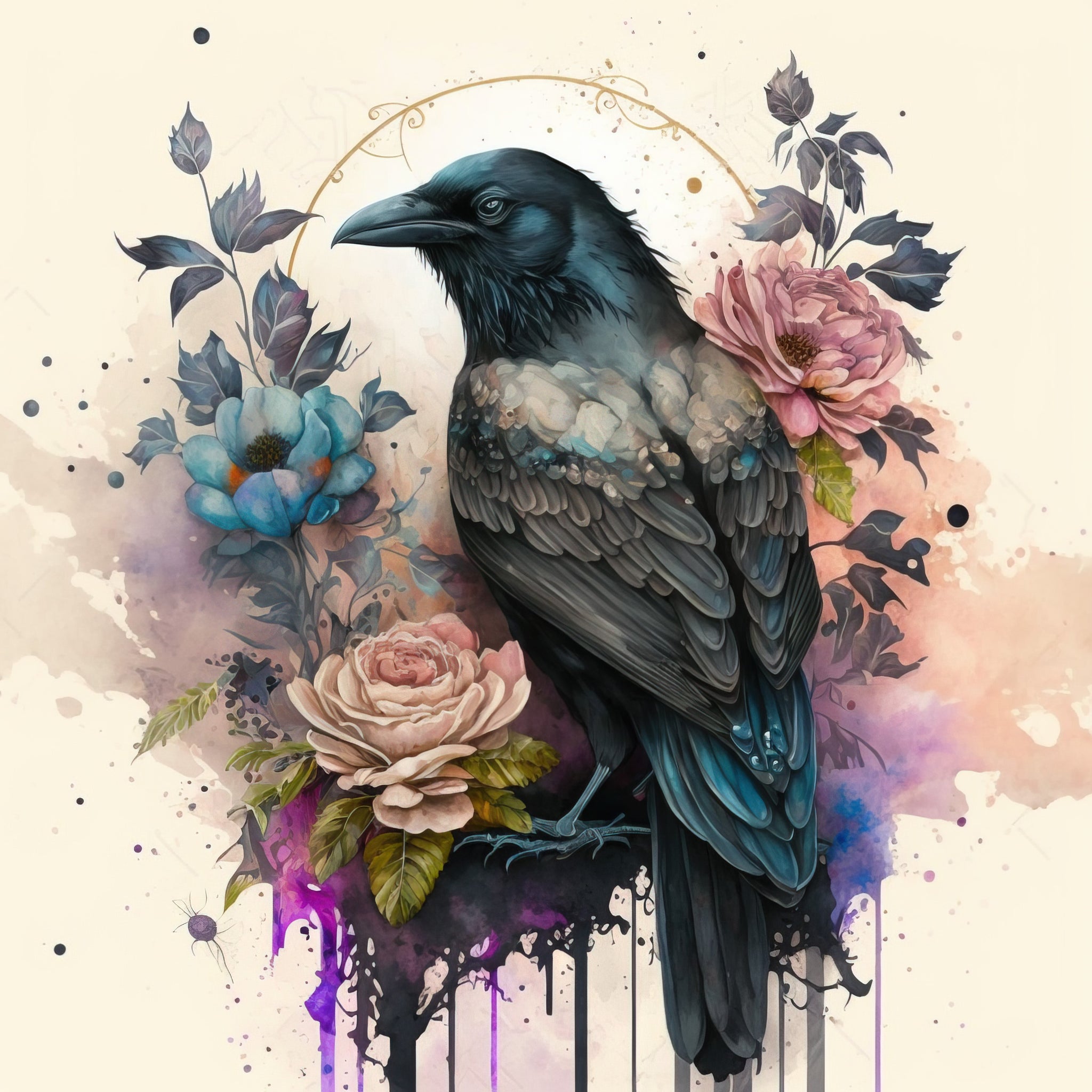Crows and Flowers Paper 2