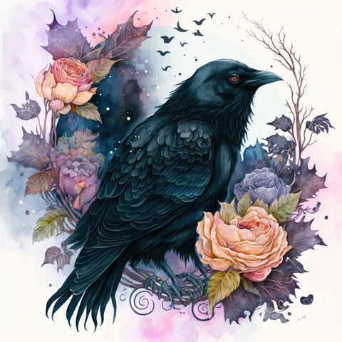 Crows and Flowers Paper 3