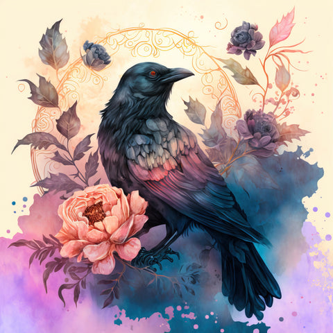Crows and Flowers Paper 4