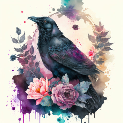 Crows and Flowers Paper 6