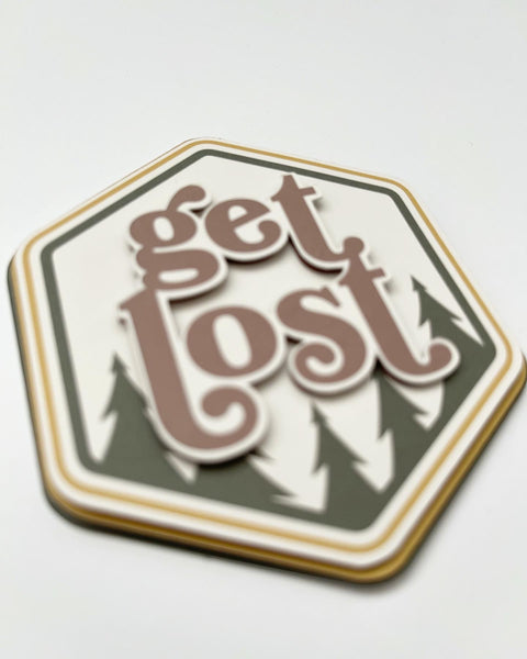 Get Lost Die Cut