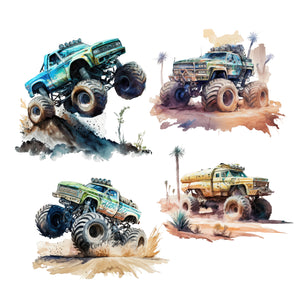 Monster Trucks XL Ephemera Pack
