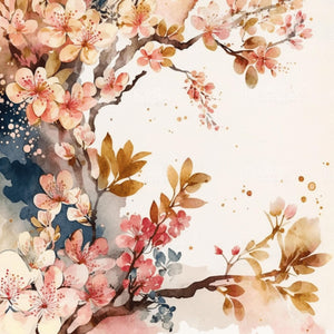 Watercolor Floral Paper 1
