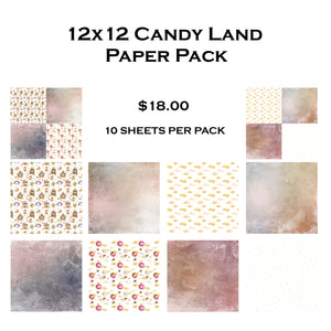 Candy Land 12x12 Paper Pack