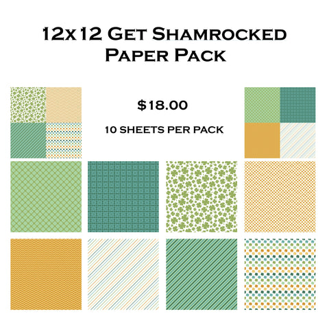 Get Shamrocked 12x12 Paper Pack