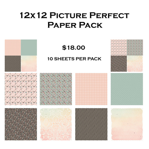 Picture Perfect 12x12 Paper Pack